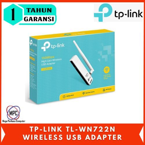TP-LINK TL-WN722N Usb Wifi Adapter 150Mbps