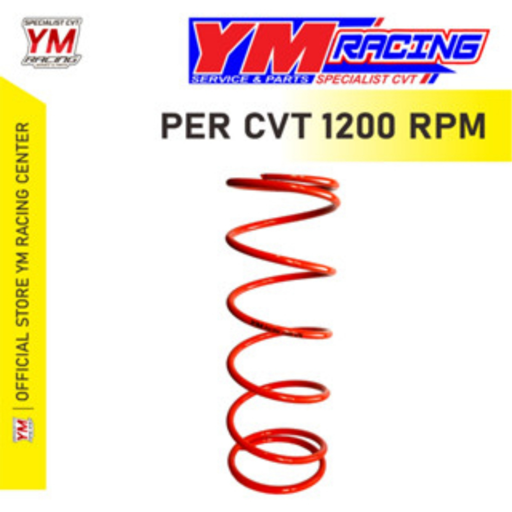 NMAX 1200 RPM CVT SPRING / AEROX 1200 RPM CVT SPRING / LEXI 1200 RPM CVT SPRING - 1200 RPM YM RACING