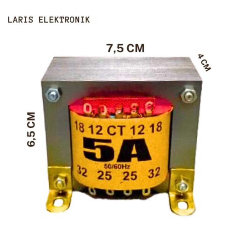 YT-TRANFORMER BRAND TRANSFORMER 5A ampere ct 32V ทองแดงบริสุทธิ์ขนาดเล็กโดยไม่ต้องผสมใดๆ