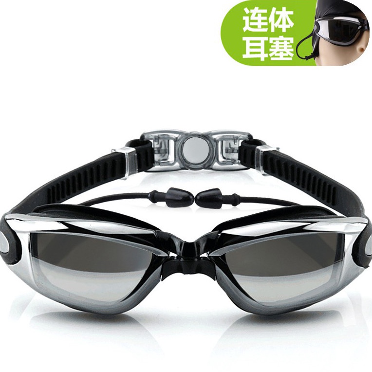 รับประกันประหยัด TOKO33ONLINE TaffSPORT แว่นตาว่ายน้ําพร้อมที่ครอบหู A38