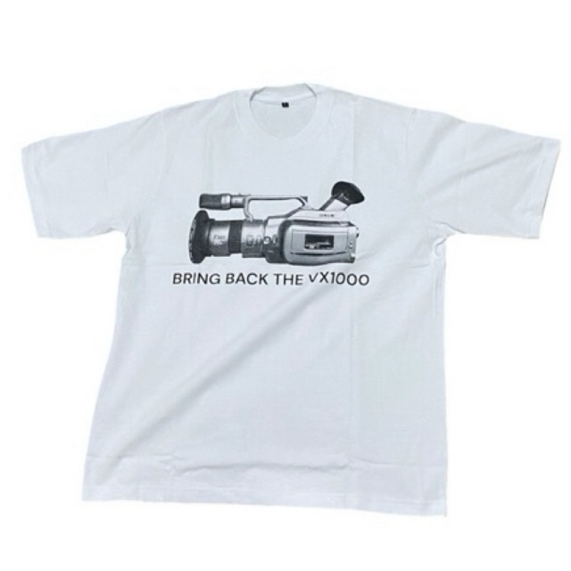 เสื้อยืด Bring Back The VX1000 สีขาว HEAVYWEIGHT 16s