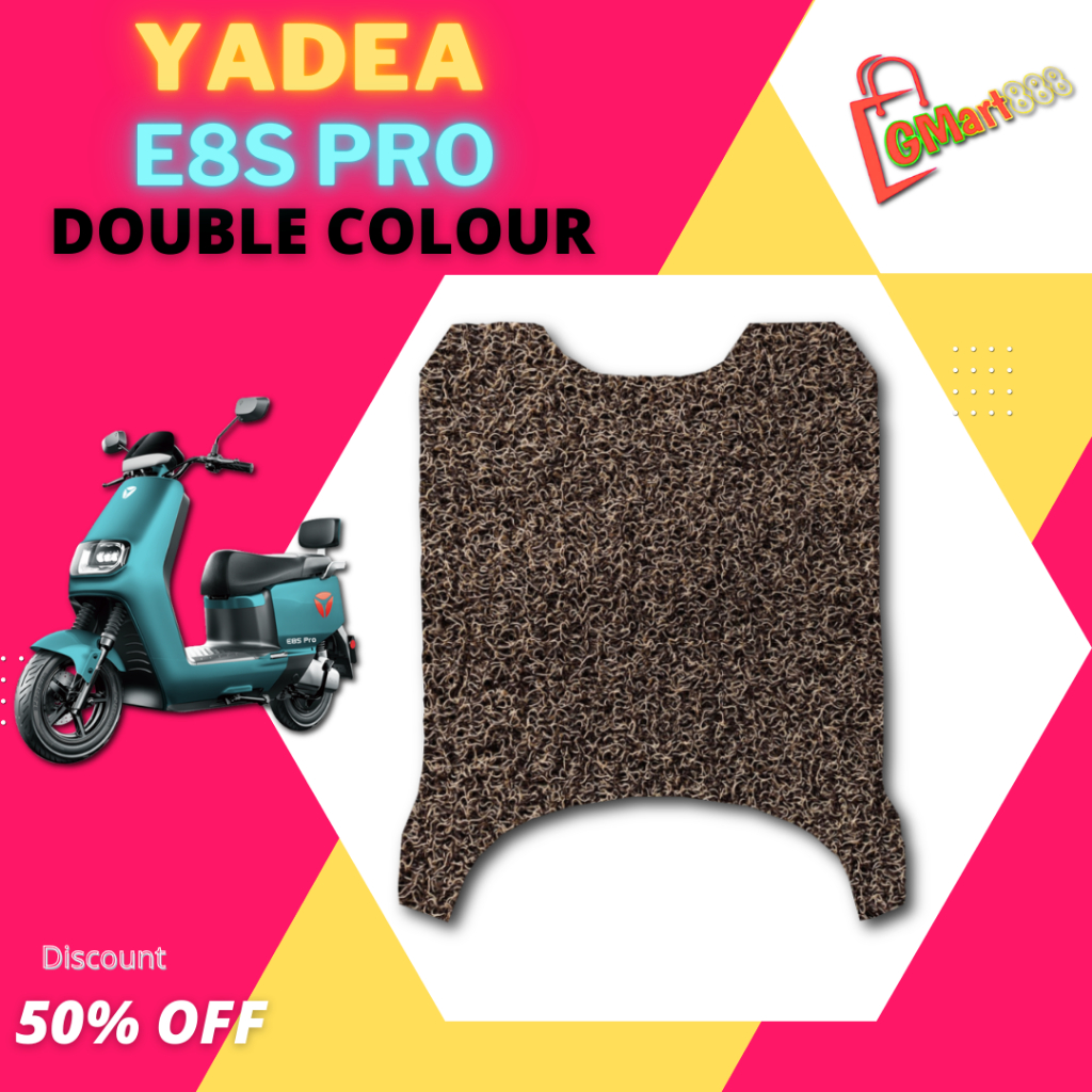 Yadea E8S Pro Premium MR เสื่อเท้าจักรยานไฟฟ้า - เสื่อม้วนพีวีซี