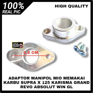 Yamaha mio honda Beat Vario อะแดปเตอร์เชื่อมต่อท่อร่วมไอดี_