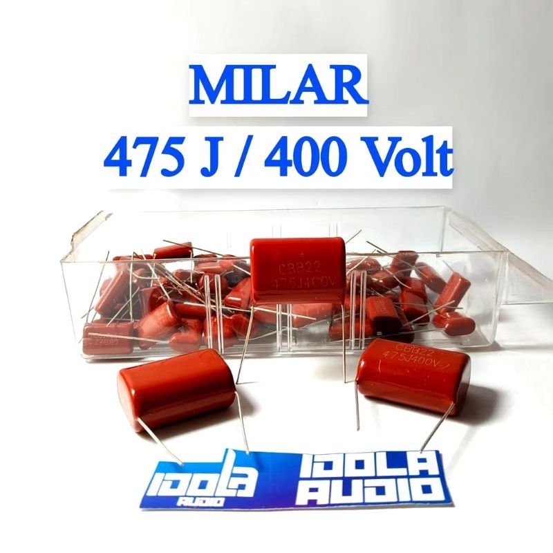 MERAH MILAR 475J / 400V | Milar 475 J / 400 โวลต์ สีแดง