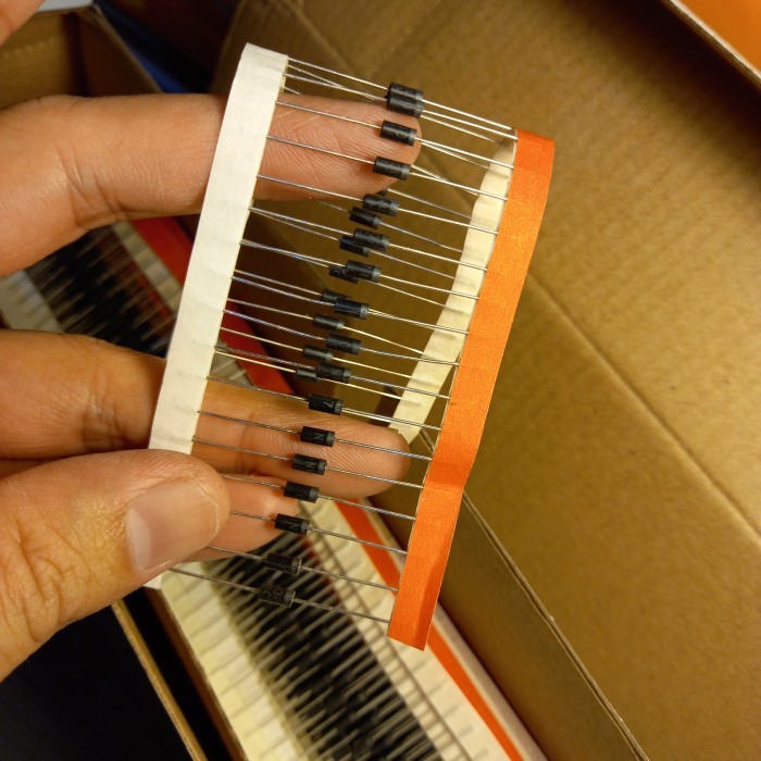 ไดโอด 1N4001 1N4002 1N4007 (10 ชิ้น)