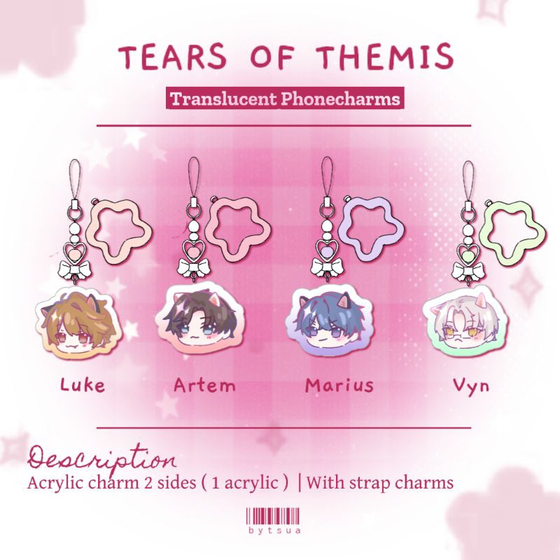 Tears of themis เคสโทรศัพท์โปร่งแสง