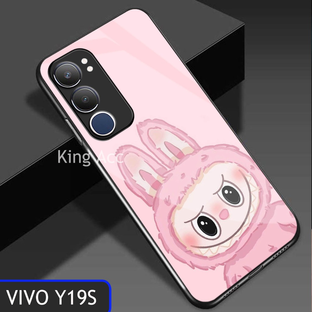 HP Glossy Glass Softcase สําหรับ Vivo Y19S 2024 - Vivo Y19S เคสโทรศัพท์ - Vivo Y19S เคสป้องกันโทรศัพ