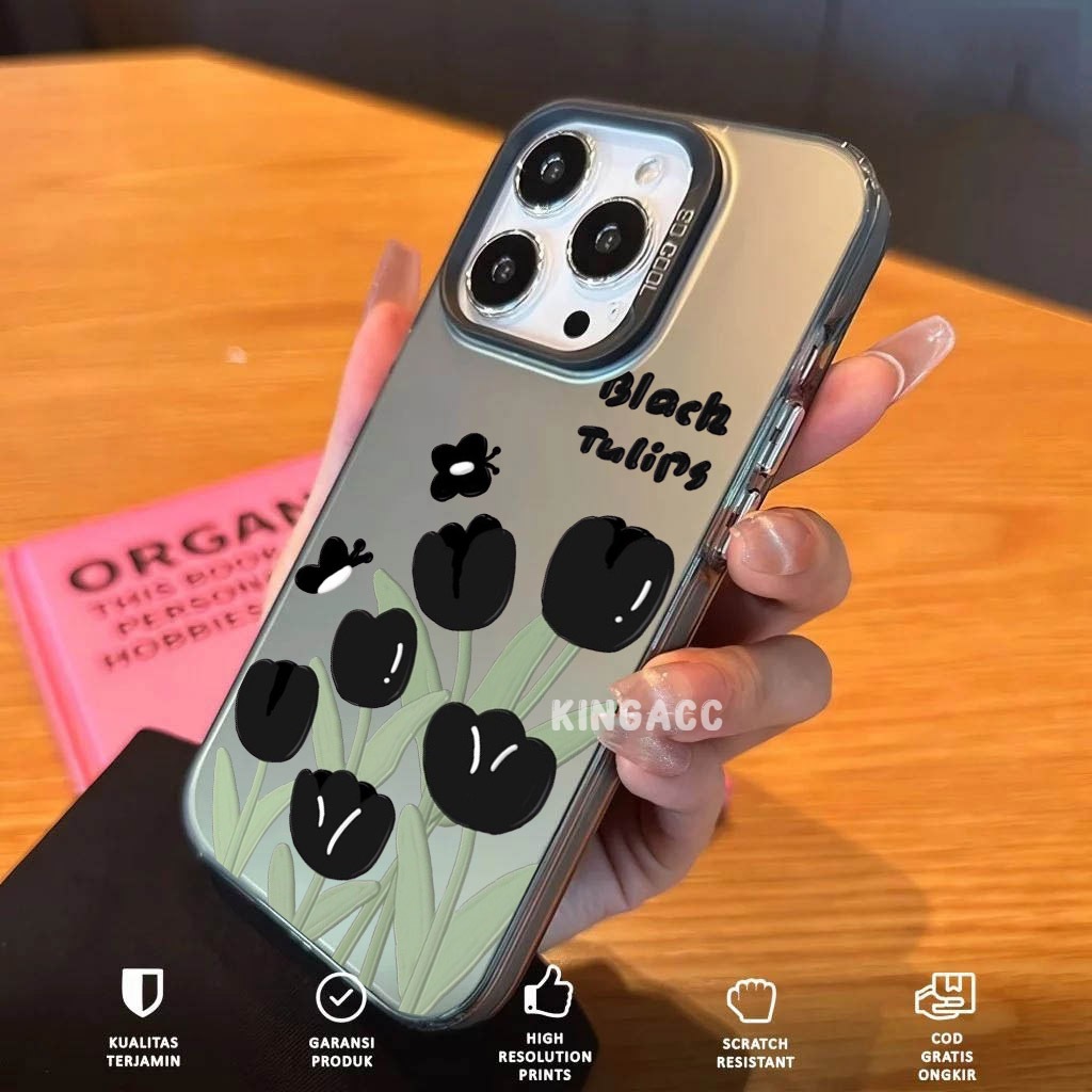 เคส HP Black Hologram สําหรับ Iphone ทุกรุ่น - เคสโทรศัพท์ - HM10