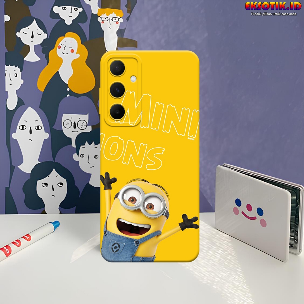 เคส Samsung A55 - เคส Samsung A55 - เคสแฟชั่น - Samsung A55 Silicone - Cool and Cute Motif - Samsung