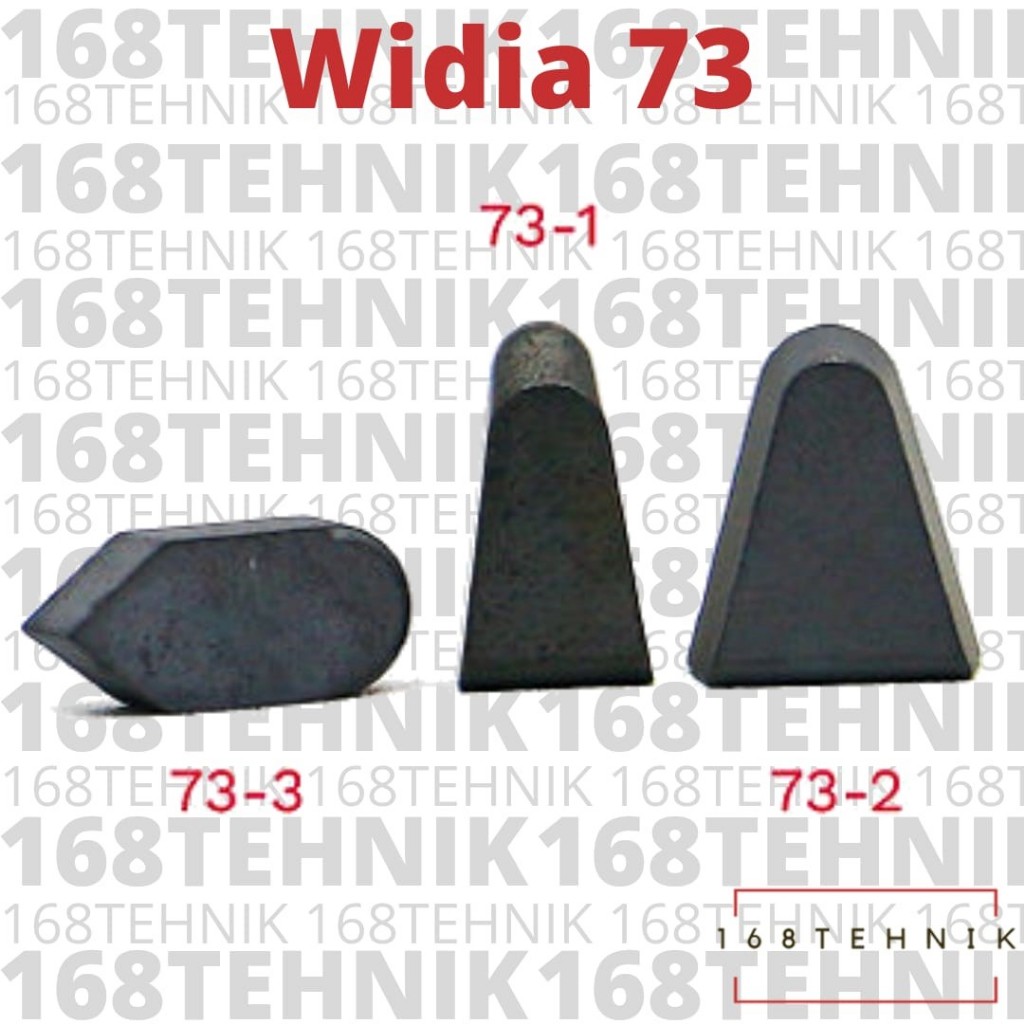 MATA WIDIA 73-1 CHISEL BIT / WIDIA 73-2 / WIDIA 73-3 ORIGINAL ZGCC CARBIDE / YG-6 73-2 / YG-6 73-3 /