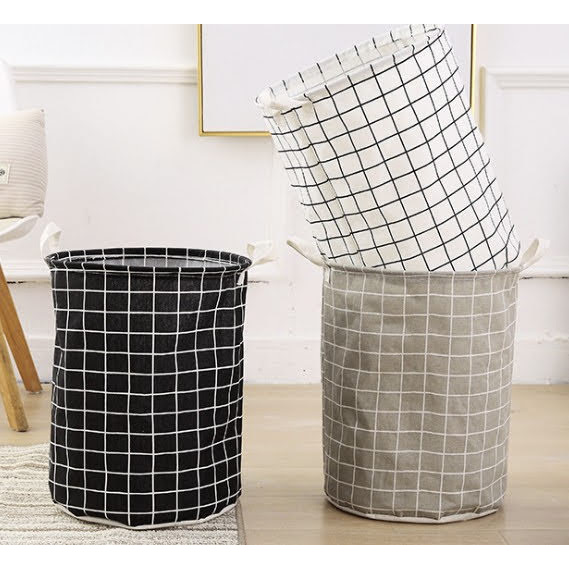 GH168 - LAUNDRY BASKET MULTIFUNCTIONAL BASKET | ผ้าตะกร้า | LAUNDRY BOX JUMBO 100L