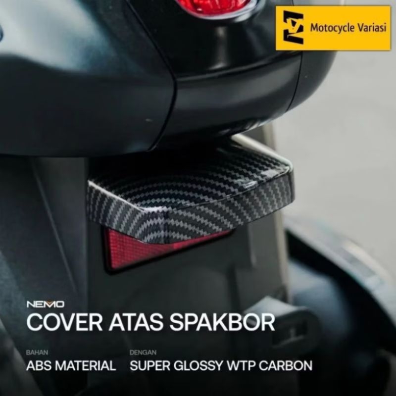 Grand Filano Nemo Carbon บังโคลนหลังฝาครอบด้านบน