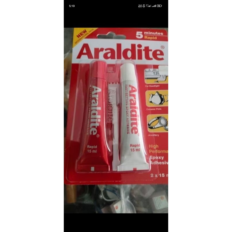 ARALDITE 5 MINUTE AB EPOXY GLUE