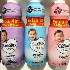 Cusson BABY POWDER ALL VARIAN 35GR / 75GR / 100GR / 200GR / 350GR - CUSSON BABY SOFT& SMOOTH POWDER