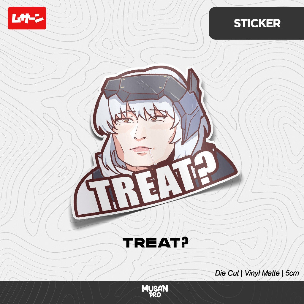 NIKKE Sticker - TREAT - Snowwhite - Musan - Fan Merch