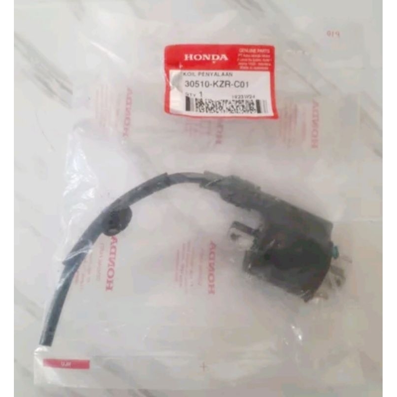 คอยล์ Honda Vario 125 Techno Fi Old Non Led ของแท้ 100% Honda AHM 30510 KZR C01