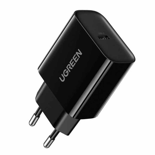 UGREEN ADAPTER 20W PD FAST CHARGER สีดํา