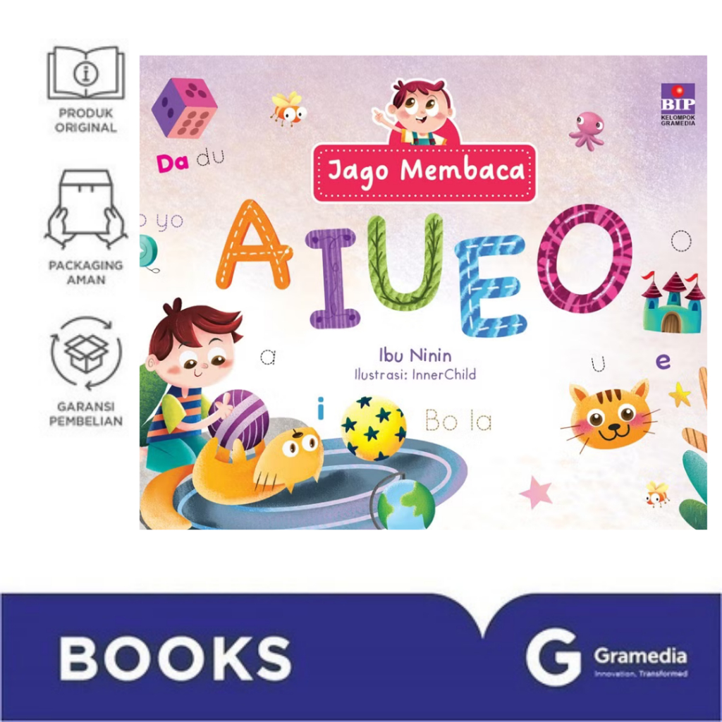 Gramedia Yogya - Master Reading AIUEO