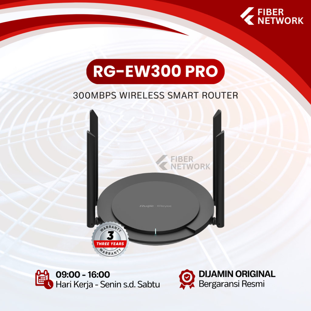 RG-EW300 PRO RUIJIE REYEE 300MBPS เราเตอร์ไร้สายอัจฉริยะ
