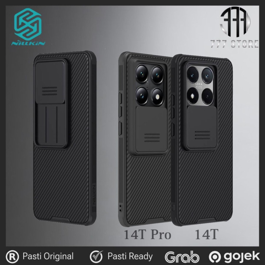 Xiaomi Mi 14T / 14 T Pro Nillkin Camshield Pro Original Hard Case Cover Casing Hardcase