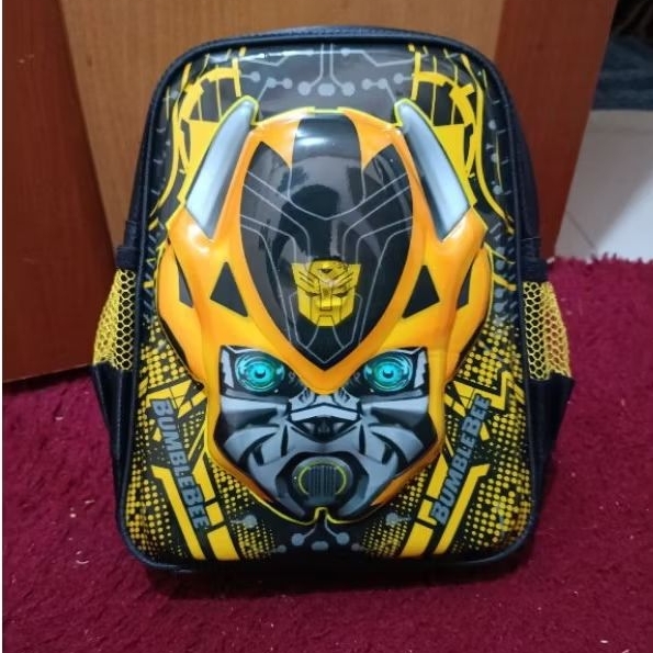 BUMBLEBEE 3D LED KINDERGARTEN PAUD SCHOOL BAG // 2-3 ปี