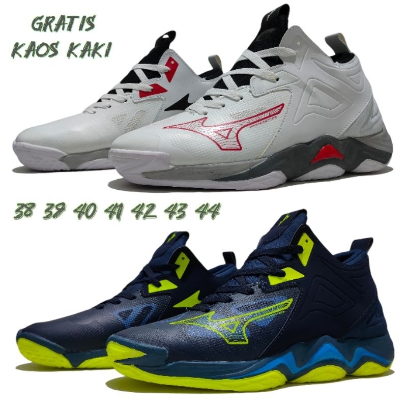 Mizuno Wave Momentum 3 Mid - รองเท้าวอลเลย์บอล Mizuno - รองเท้าวอลเลย์บอล