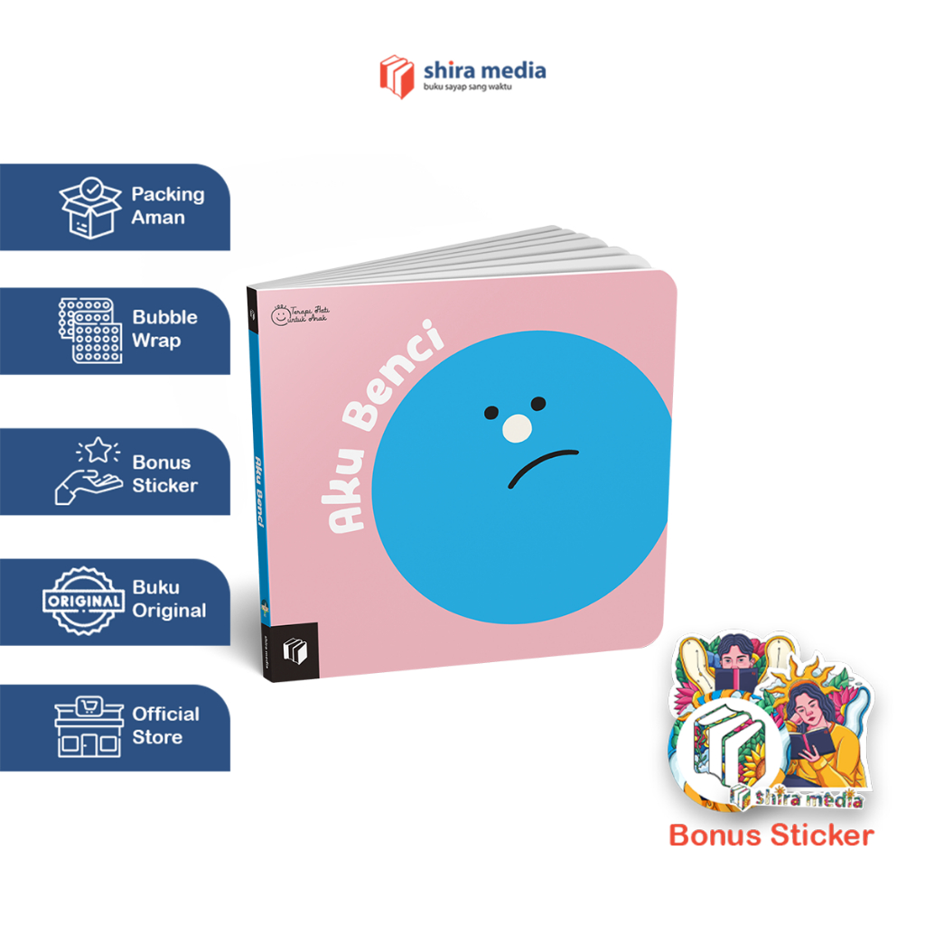 Shira Media - หนังสือบําบัดหัวใจสําหรับเด็ก - Im Benci - Cha Bo Gum - Feeling Set - Board Book