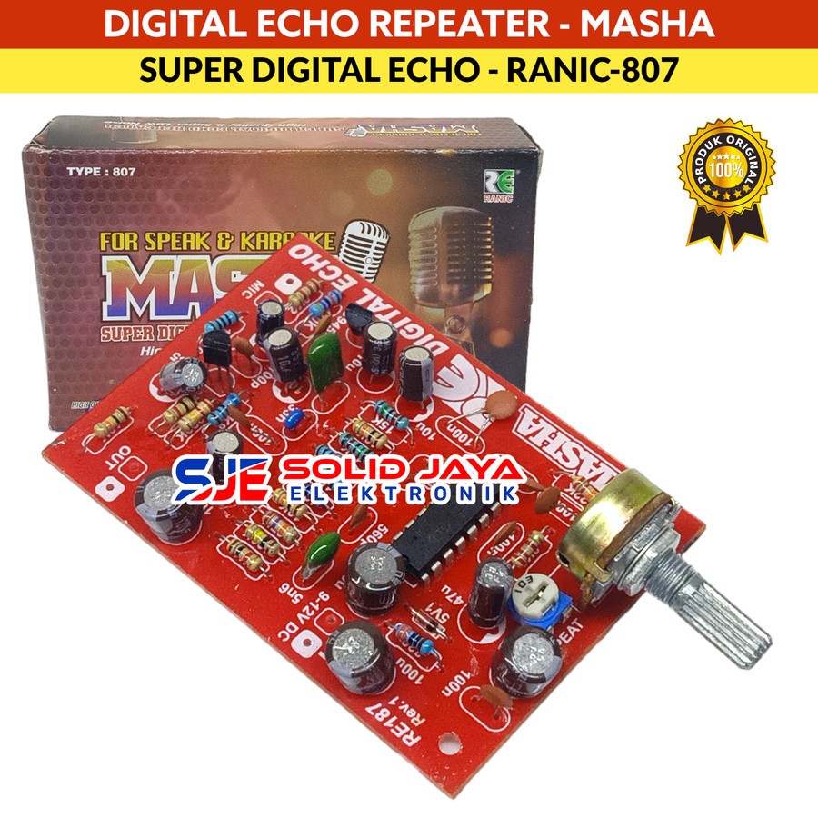 ชุด SUPER DIGITAL ECHO REPEATER MASHA PRE AMP MIC MASHA MIC KARAOKE SPEAK MIC KARAOKE PREAMP MIC KAR