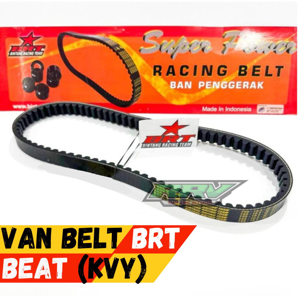 VAN BELT VBELT RACING BRT BEAT, SCOOPY, SPACY KARBU BELT RACING BEAT BRT