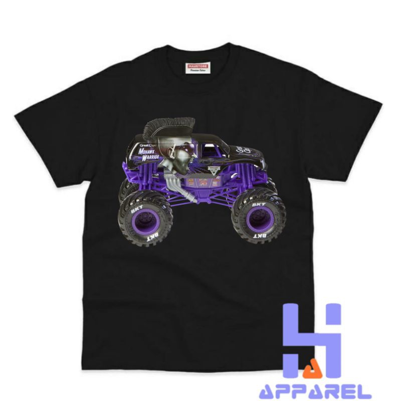 MONSTER JAM MOHAWK WARRIOR เสื้อผ้าของเชลซี