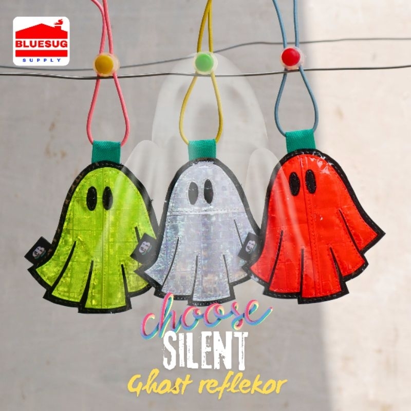 CAHAYA Bluesug Silent Ghost Reflector เครื่องสะท้อนแสงไฟจักรยาน