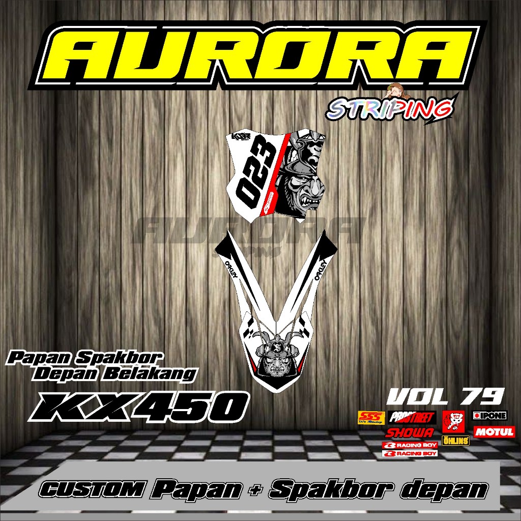 NEWEST DECAL BOARD FRONT REAR FENDER KX 450 KX KLX 150 KLX BF KLX GORDON DTRACKER KX YZ KTM VIAR WR 