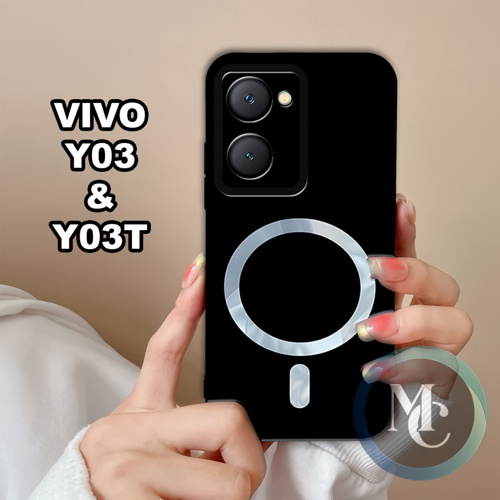 CC42/ เคสยางยืดหยุ่นสําหรับ Vivo Y03 และ Vivo Y03T/ip Motif/Vivo Y03 เคส/Vivo Y03 โทรศัพท์มือถือ/Viv