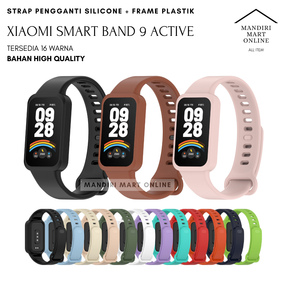Xiaomi Smart Band 9 Active Strap / Xiaomi Smartband 9 Active Silicone Strap Plain Color