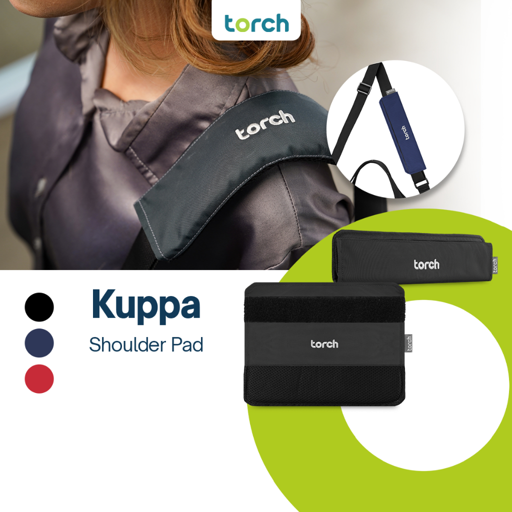 TORCH Kuppa แผ่นรองไหล่ โฟมหนา แผ่นรองอุปกรณ์เสริมเพิ่มเติมแบบแอคทีฟ