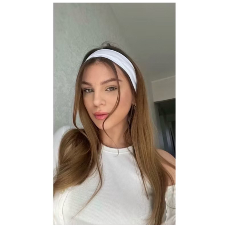 PREMIUM HEADBAND ผ้าพันคอพรีเมี่ยม ผ้าพันคอเกาหลี y2k