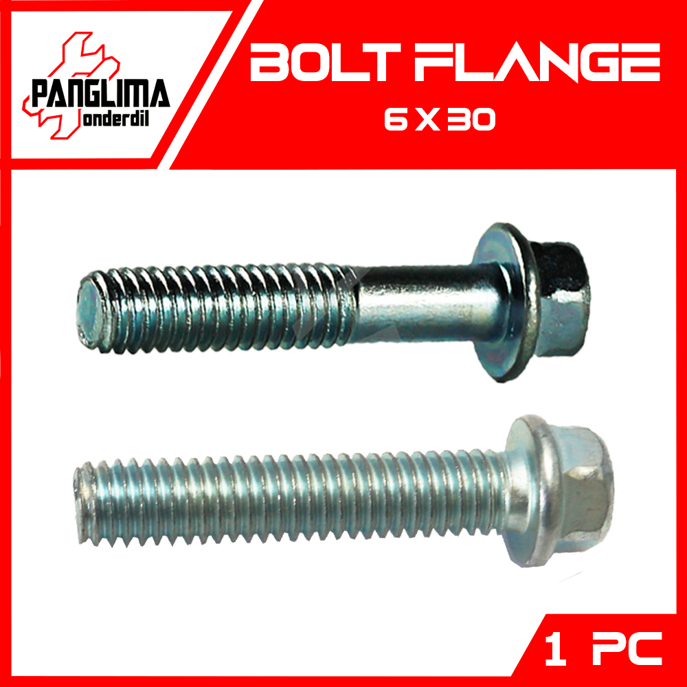 Bolt Flange M6x30-6x30-M 6 x 30-M6 K8-Key 8 Bolt Cap