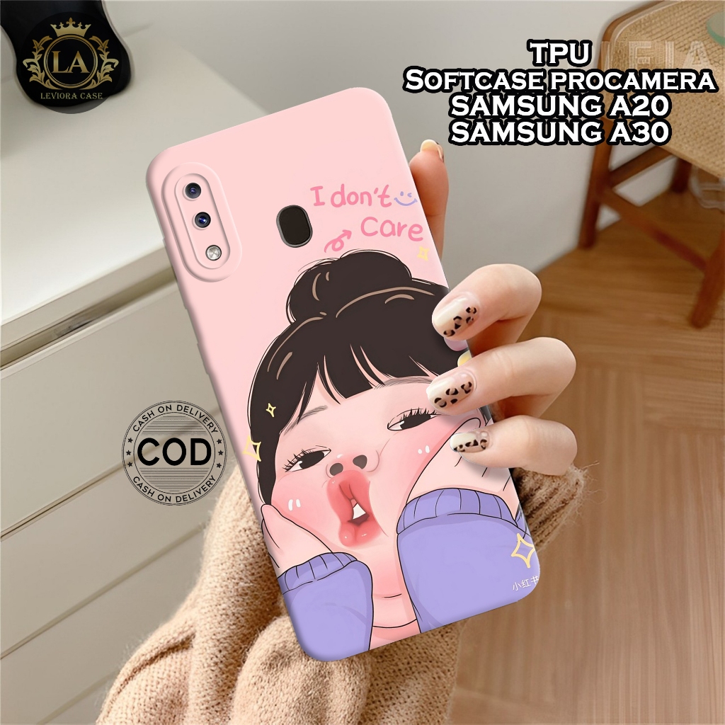 เคส HP Samsung A20 / A30 ใหม่ล่าสุด - เคสแฟชั่นน่าเกลียด - Samsung A20 / A30 Softcase - เคสกล้อง Pro
