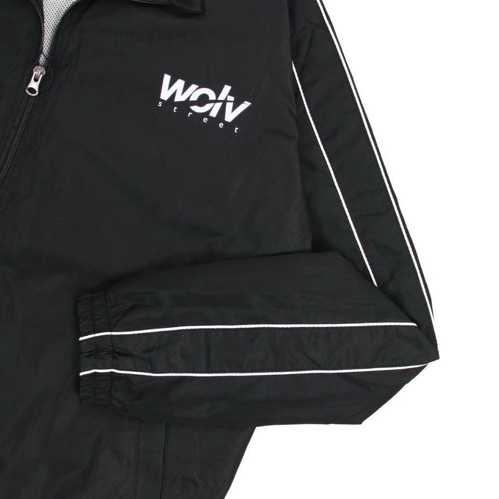 จัดส่งฟรี WOLV SERIES TRACKTOP JACKET - TRACKTOP JACKET สําหรับผู้ชายและผู้หญิง