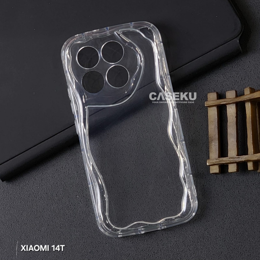 เคส Xiaomi 14T Xiaomi 14T Pro Softcase Clear Wave Xiaomi 14T Xiaomi 14T Pro