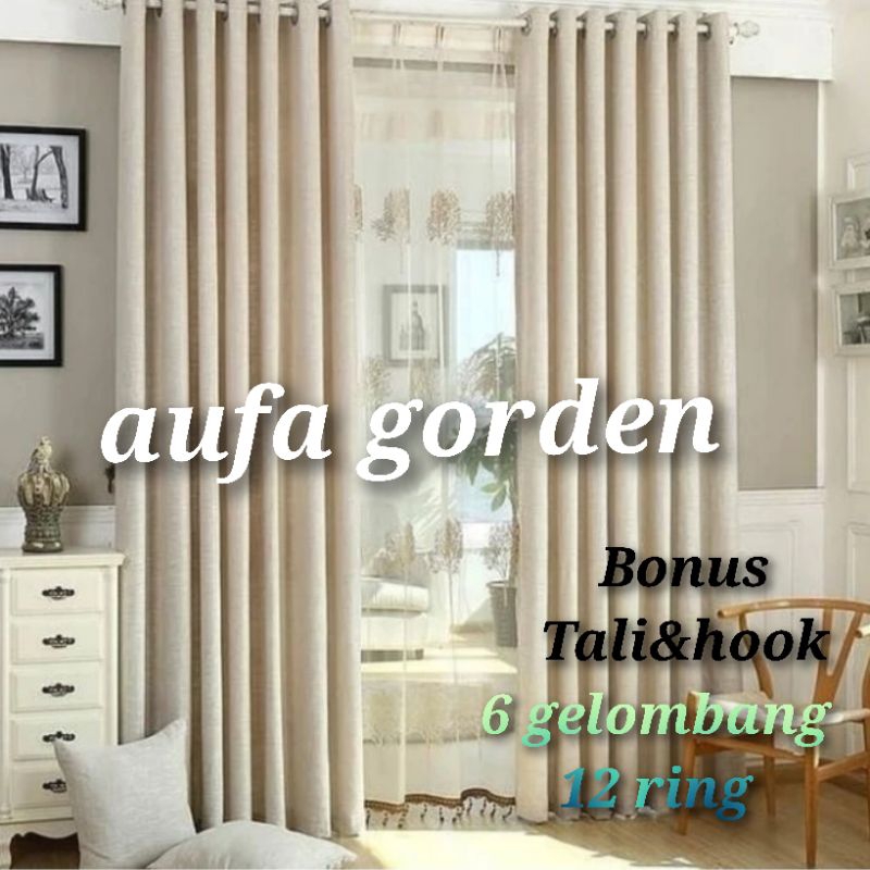 BLACKOUT CURTAINS/THICK PLAIN CURTAINS/PREMIUM CURTAINS/MINIMALIST