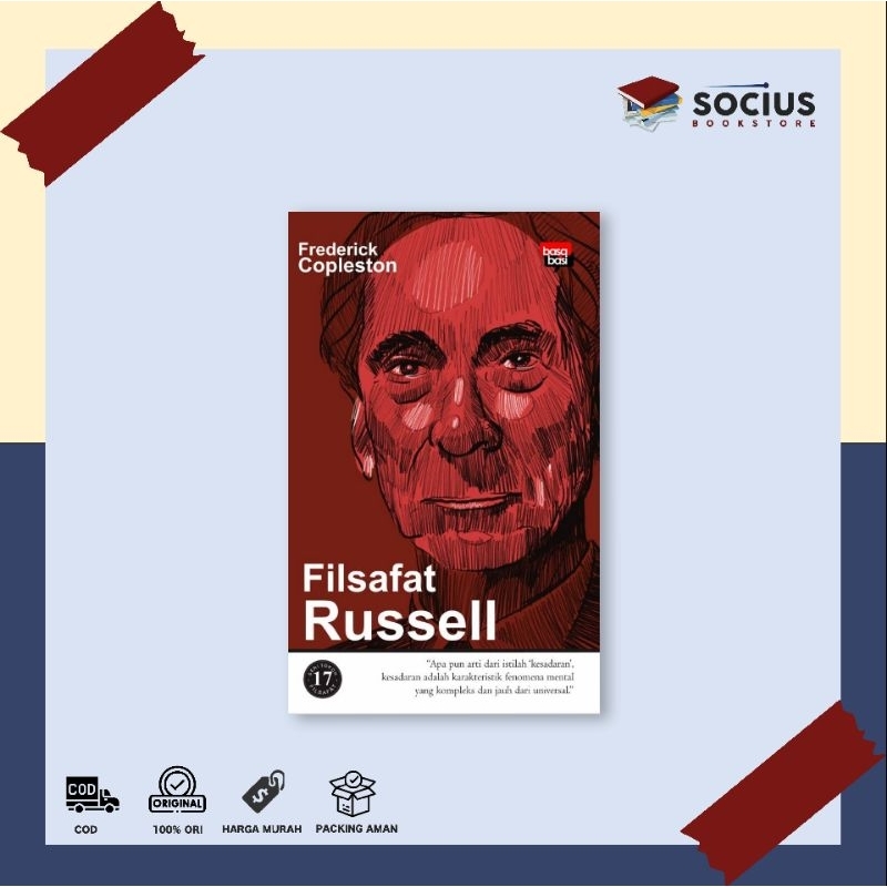 PHILOSOPHY BOOK [ORIGINAL] PHILOSOPHY RUSSELL - FREDERICK CLESTON - BASIL - SOCIUS BOOKSTORE