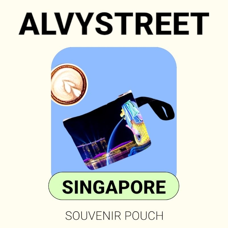 Alvystreet - กระเป๋าสตางค์ Singapore Motif | กระเป๋าสตางค์ที่ระลึกสิงคโปร์ | | ต้นฉบับต้นฉบับต้นฉบับ | ของที่ระลึกเอเชีย | No ป้ายเครื่องหมายน้ํา | ใหม่ล่าสุด | 23 ลายภาพสิงคโปร์