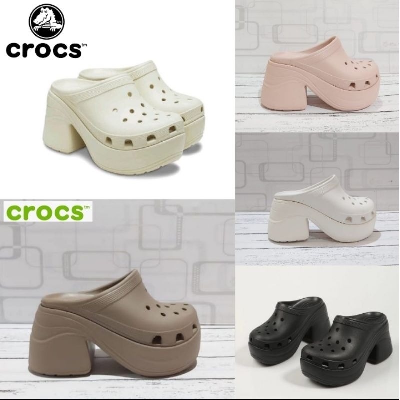 รองเท้าแตะ Crocs ผู้หญิง Siren clog / Crocs Siren clog / รองเท้าแตะผู้หญิง