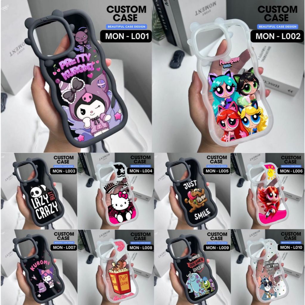 VIVO V25E/V23E/V20/VIVO S1/VIVO S1 PRO CASE MONSTER MOTIF CODE MON L001-L010 VENUS ACC