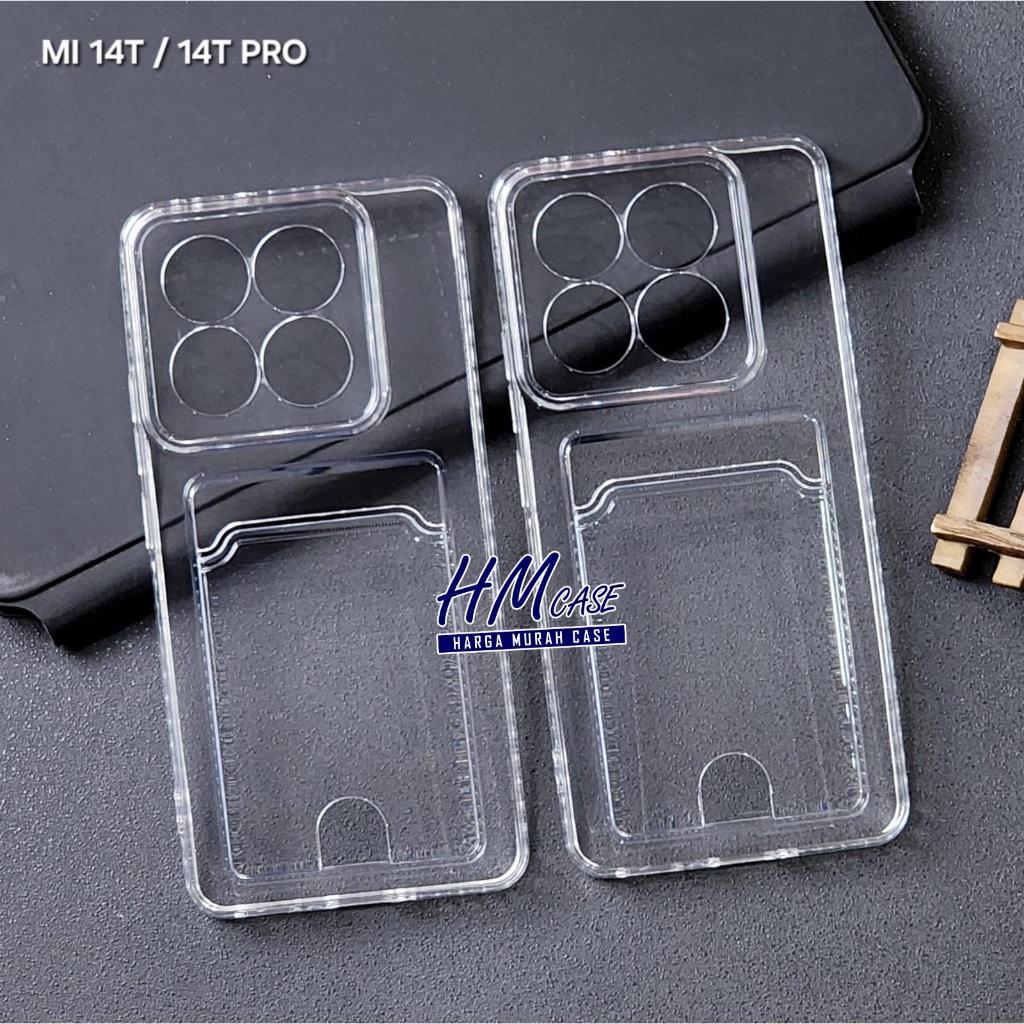 Xiaomi 14T Xiaomi 14T Pro Case Card Slot / Clear Card Case Xiaomi 14T Xiaomi 14T Pro