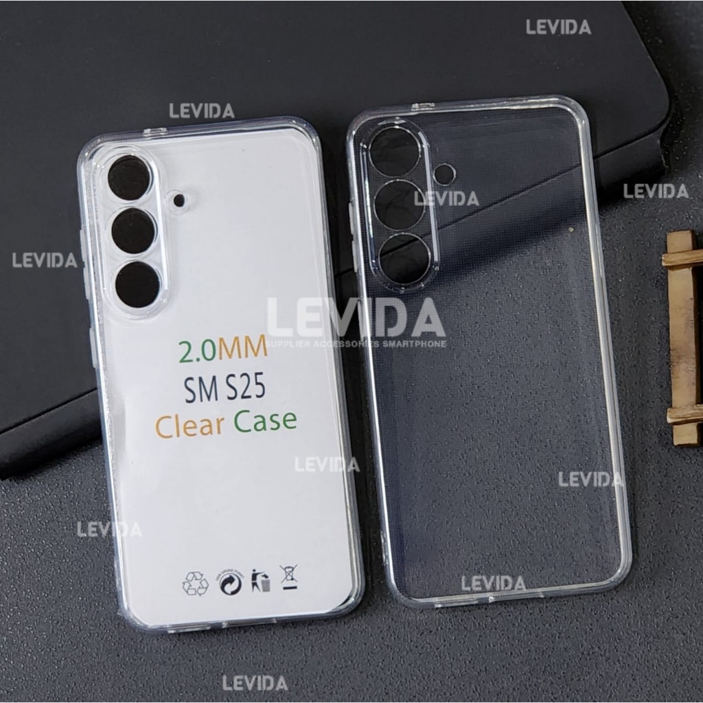 Samsung S25 Samsung S25 Plus Samsung S25 Ultra Softcase Clear 2.0mm Clear Case Samsung S25 Samsung S