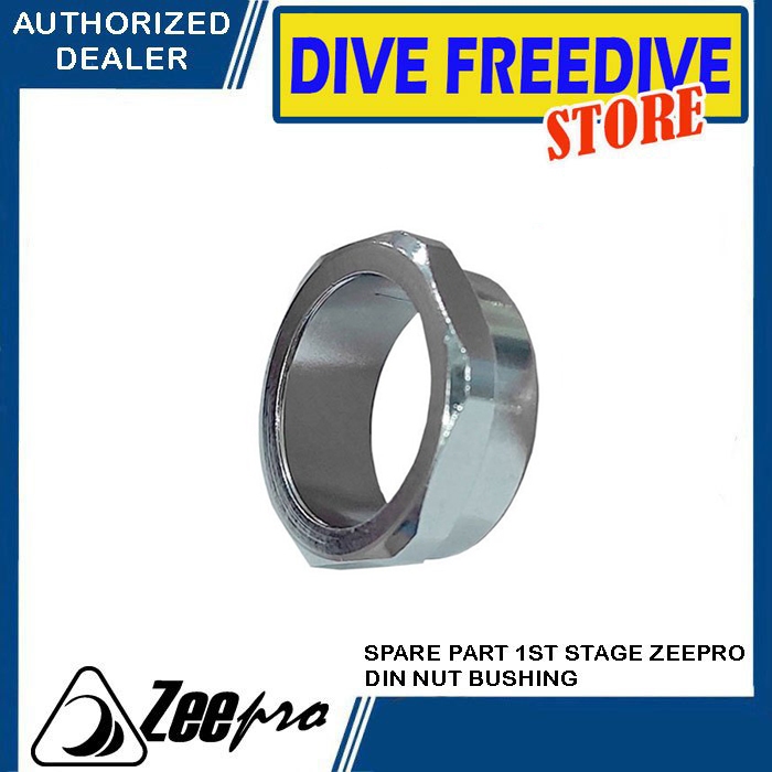อะไหล่ 1st Stage Zeepro XTone Din Nut Bushing อะไหล่หัวตัวควบคุมดําน้ําดําน้ําดําน้ําดําน้ํา
