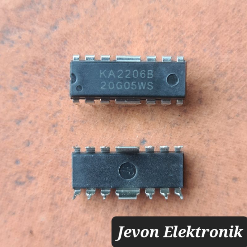 IC KA2206B ทรานซิสเตอร์ KA 2206 B Power Audio