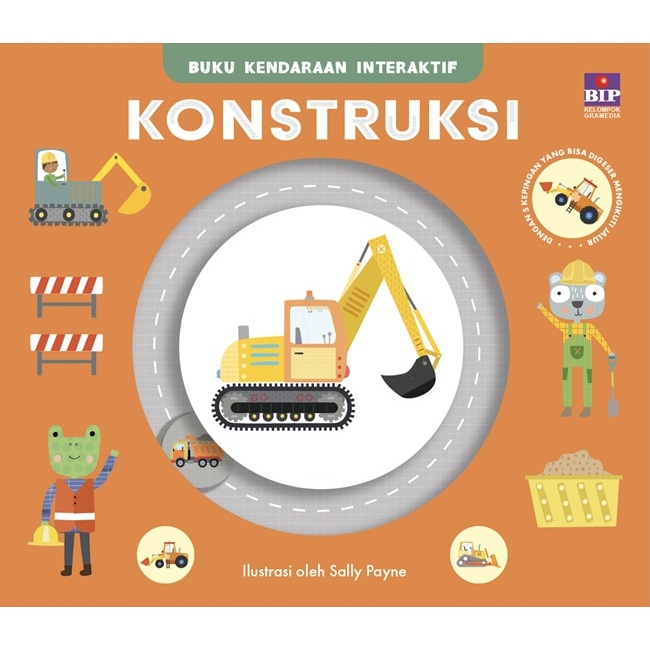 Gramedia Dumai - หนังสือ VEHICLE แบบโต้ตอบ: การก่อสร้าง